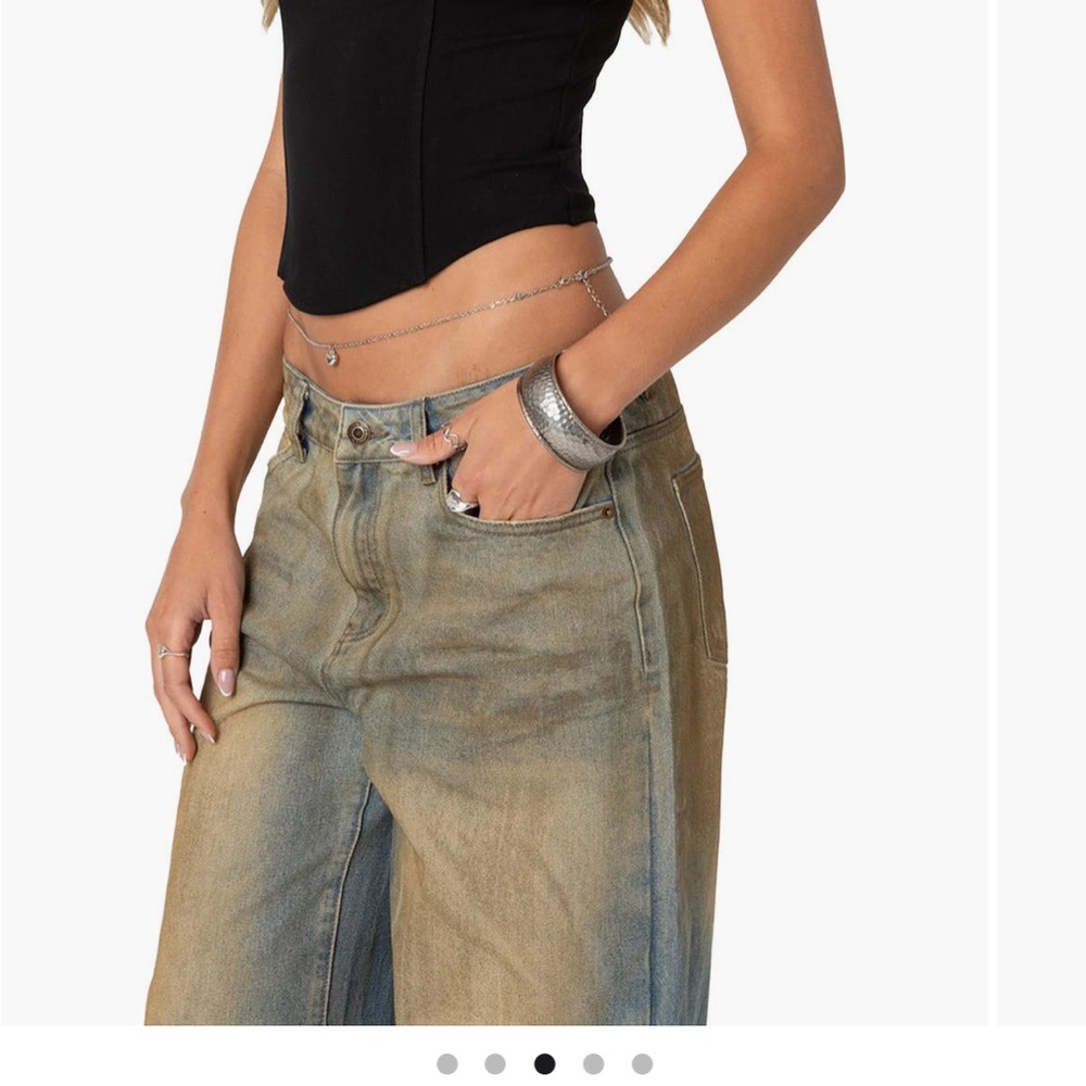 Edikted Lou Beaded Corset Top